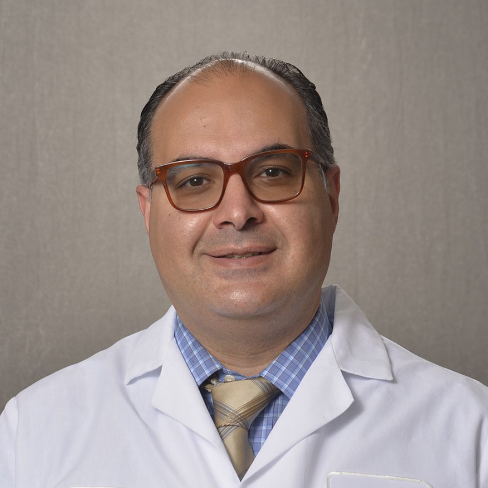 male physician in lab coat