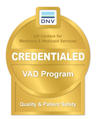 DNV VAD Program credentialed badge 