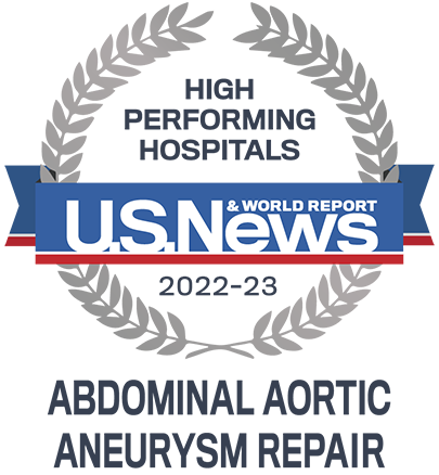 HIGH PERFORMING HOSPITALS US News 2022-23 | ABDOMINAL AORTIC ANEURYSM REPAIR