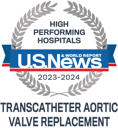 US News Badge Aortic Valve Replacement