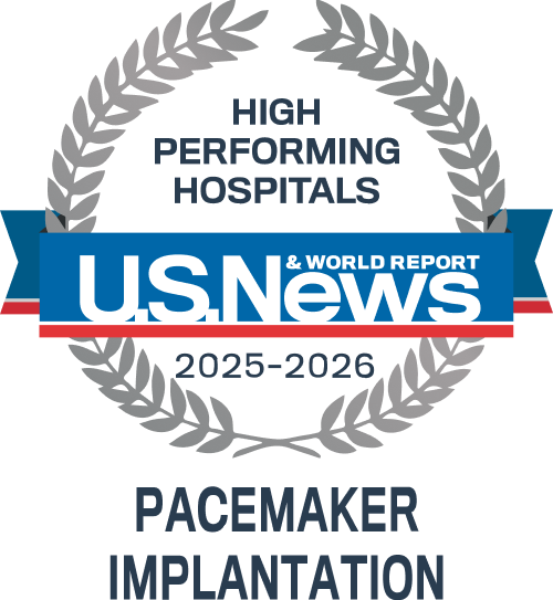HIGH PERFORMING HOSPITALS US News 2025-26 | PACEMAKER IMPLANTATION
